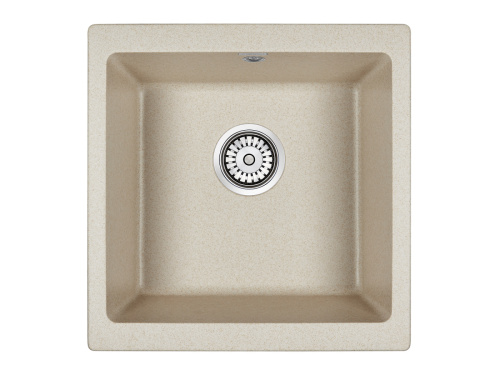 Кухонная мойка Paulmark GERA 50 PM104546-BE 45х45 цвет бежевый